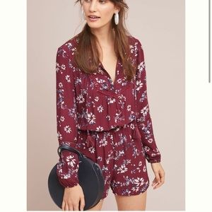 Ardelia printed romper -XS